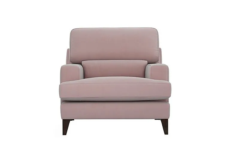 Romilly Fabric Armchair - Cotton Candy