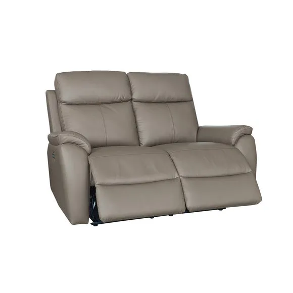 Aspire Kingsmere Leather Power Recliner 2 Seater Sofa 2
