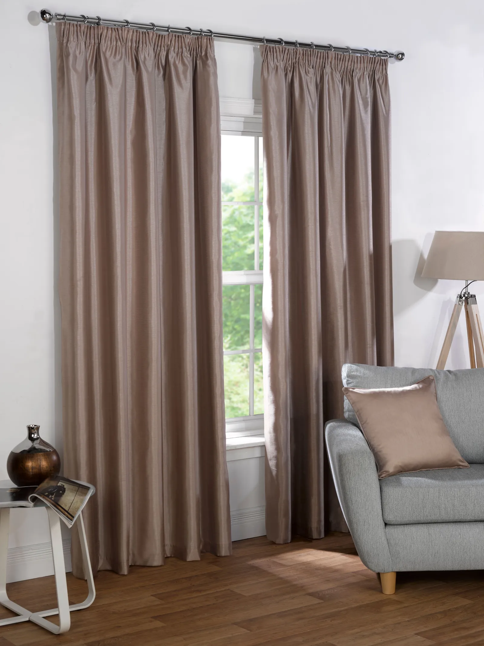 Rapport Home Sophia Cushion Cover (45x45 cm) in Taupe