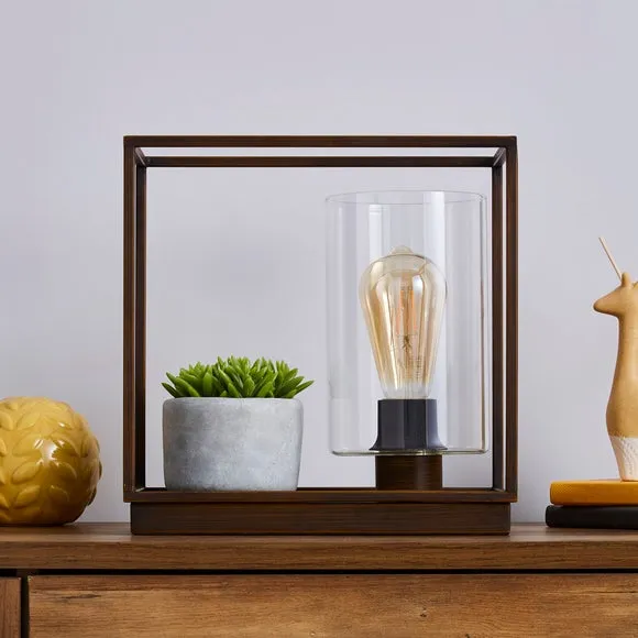 London Industrial Shelf Table Lamp 2