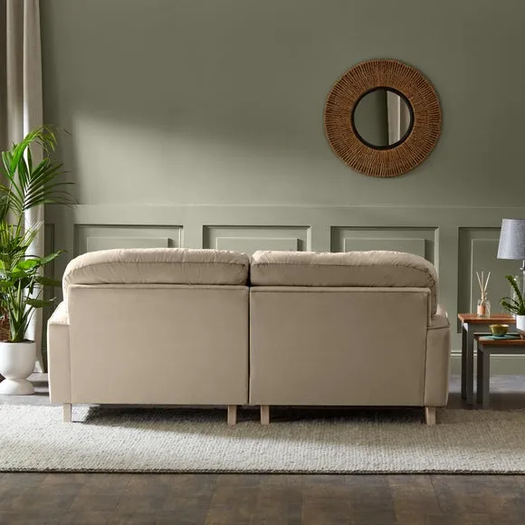 Martha Vintage Velvet Corner Chaise 4