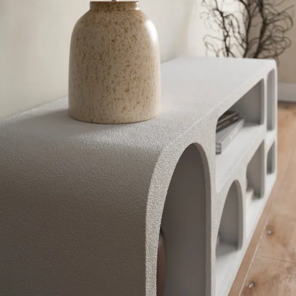 Drue Wide Sculptural Shelving Unit 3