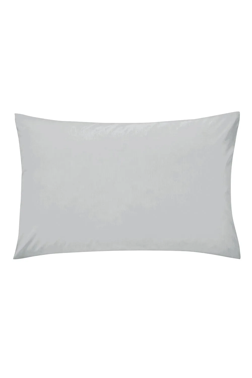 Helena Springfield 'Plain Dye' 180TC Large Pillowcase in Silver