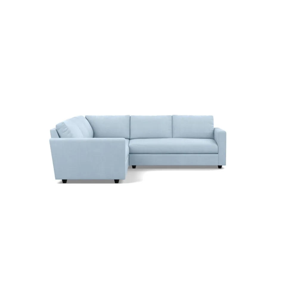Heal's Nimbus II Large Corner Sofa Capelo Linen Mix Sea Shanty