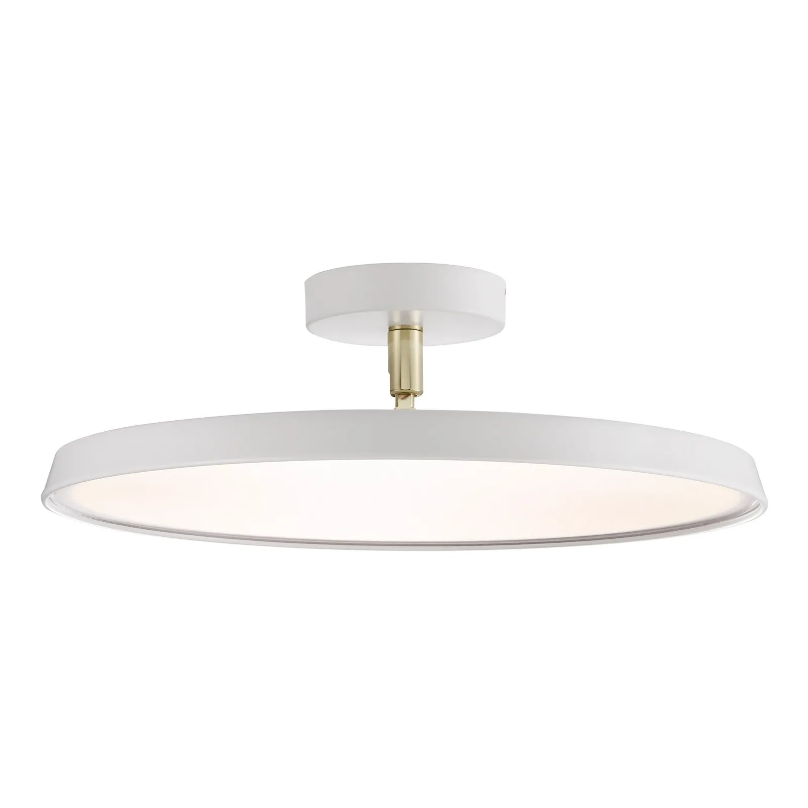 Nordlux Kaito Ceiling Light White Metal Hallway LED 3000k Mains 39cm 2