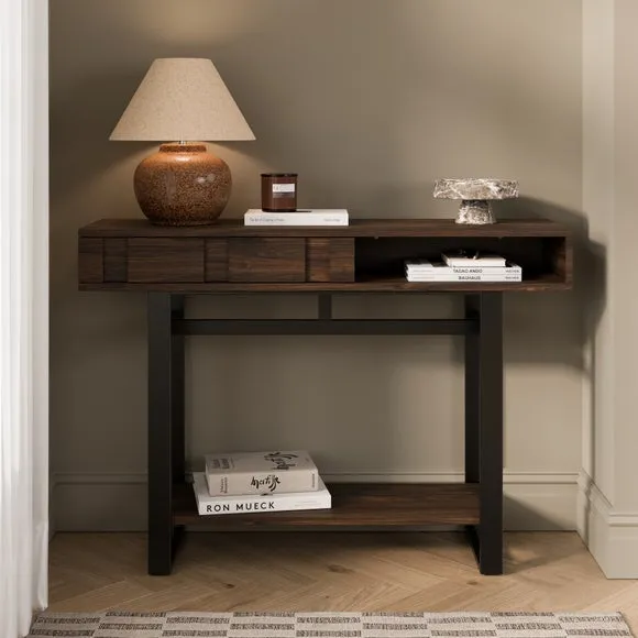 Watson 1 Drawer Console Table, Wood Effect
