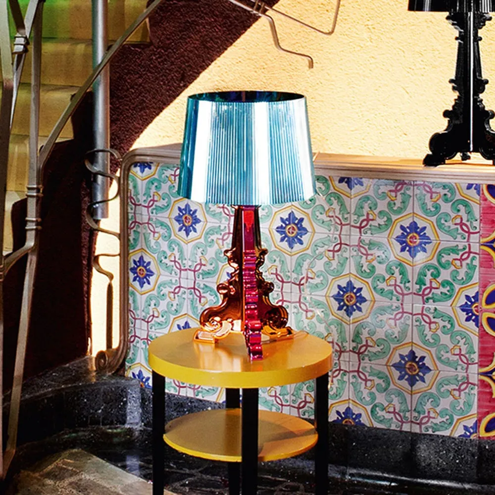 Kartell Bourgie Table Lamp Chrome Plated 4