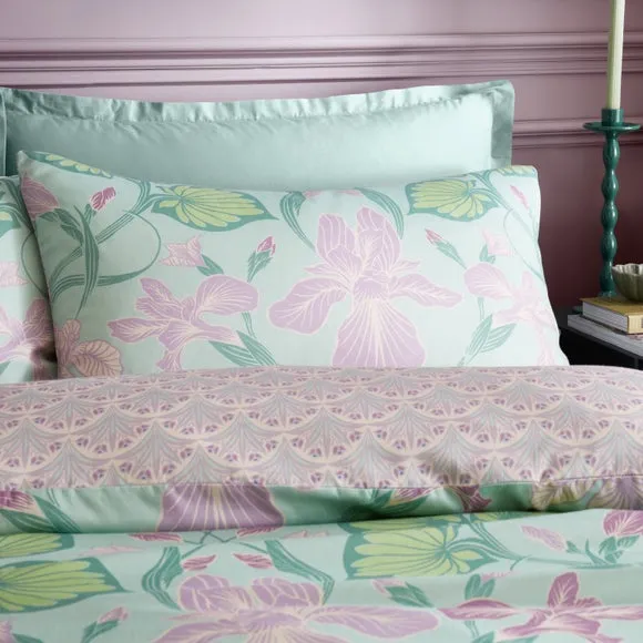 Nouveau Trail 180 Thread Count 100% Cotton Duvet Cover and Pillowcase Set 2
