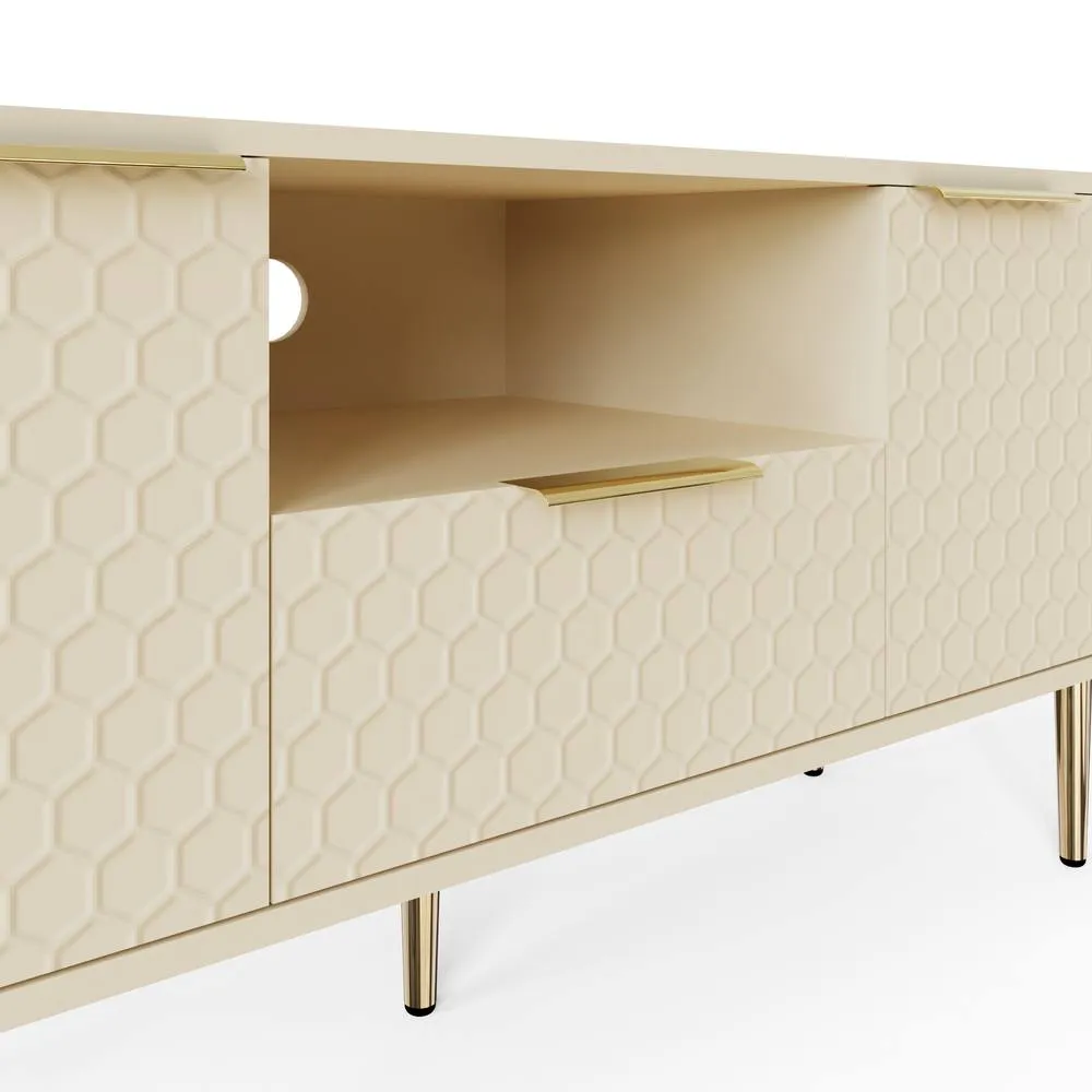 GFW Azariah TV Unit in Ivory 5