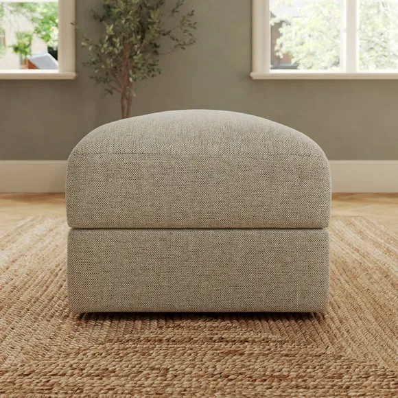 Hattie Basket Weave Storage Footstool 2