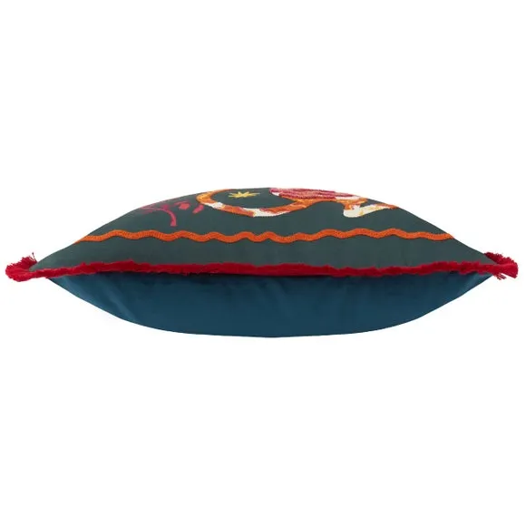 Furn. Les Animaux Tigeress Tufted Square Cushion 3