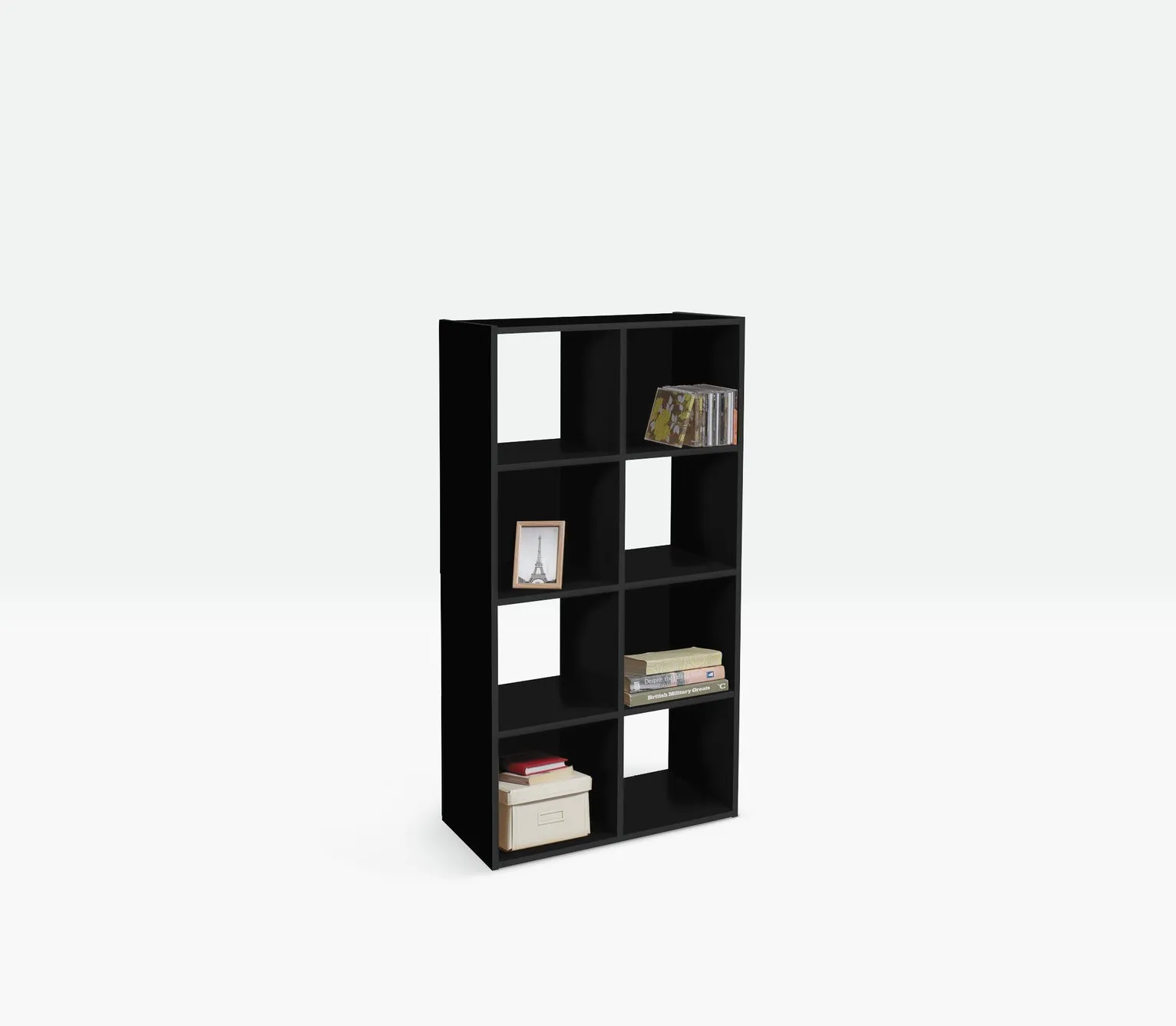 Habitat Squares 8 Cube Storage Unit - Black