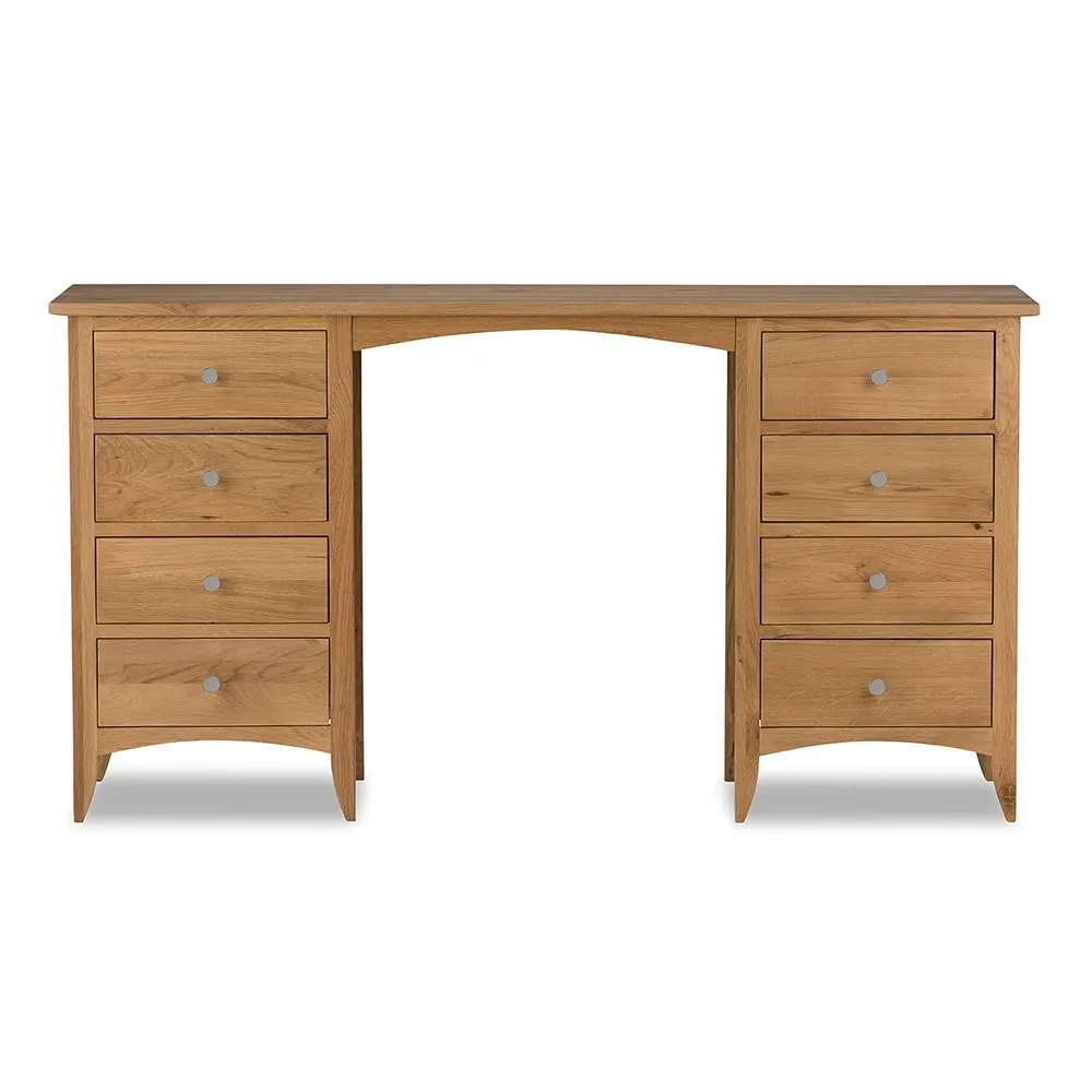 Statement Furniture Edward Hopper Dressing Table with 8 Drawers in Brown 2