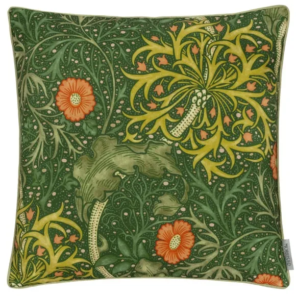 Morris & Co. Seaweed Outdoor Square Cushion 3