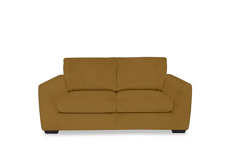Dinky Fabric 2 Seater Sofa - Opulence Saffron