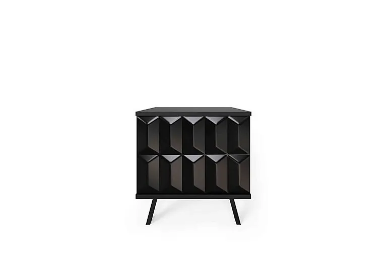 Alpha Lamp Table with SMART LED Lighting - Black