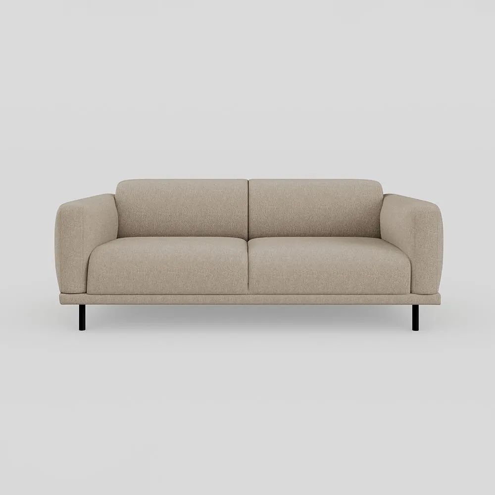 Heal's Harri 3 Str Sofa Broadweave Putty 1