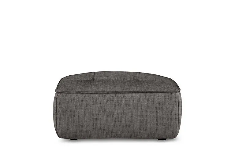 Cushino Large Rectangular Fabric Footstool - Living Room Furniture - In Time for Christmas