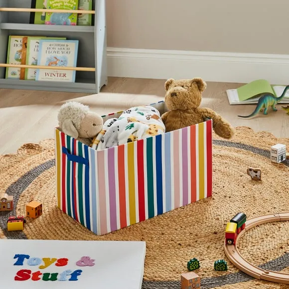Toys & Stuff Striped Storage Trunk 2