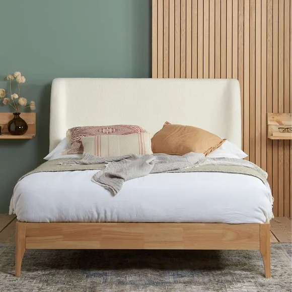 Halfden Wooden Bed Frame, Boucle 2