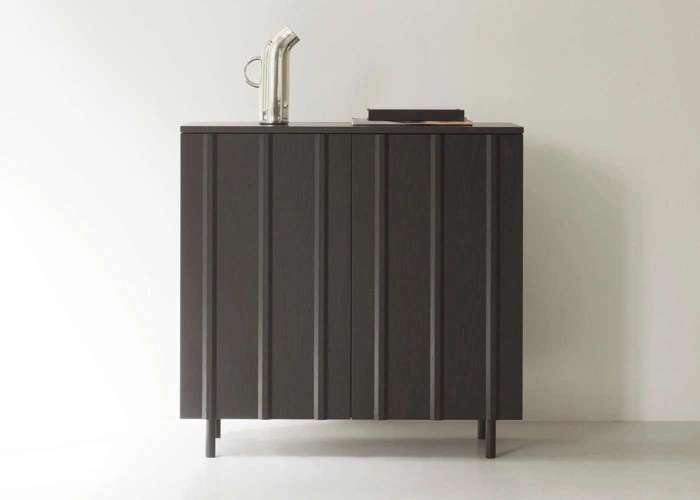 Normann Copenhagen Rib Cabinet in Soft Black 3