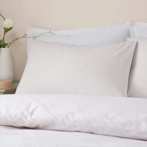 Ditsy Bird Polycotton Duvet Cover & Pillowcase Set 4