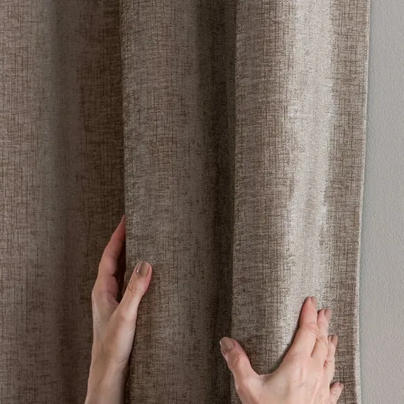 Chenille Eyelet Curtains (Blackout Available) 6