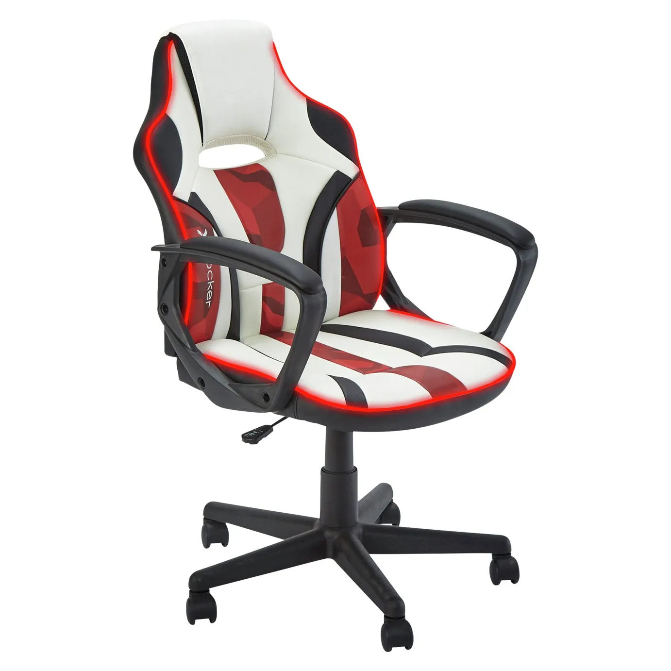 X Rocker Shroud Office Gaming Chair - Red