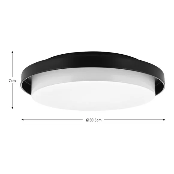 Corrine LED Bathroom Flush Ceiling Light 5