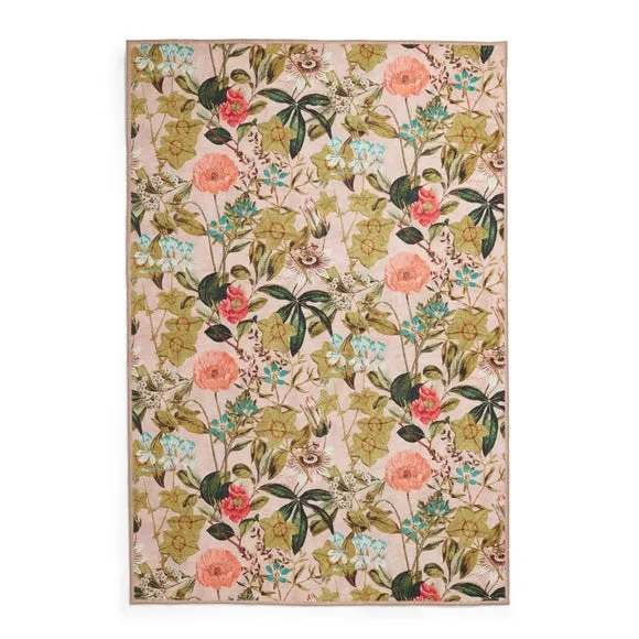 Clarke and Clarke Passiflora Washable Rug 5
