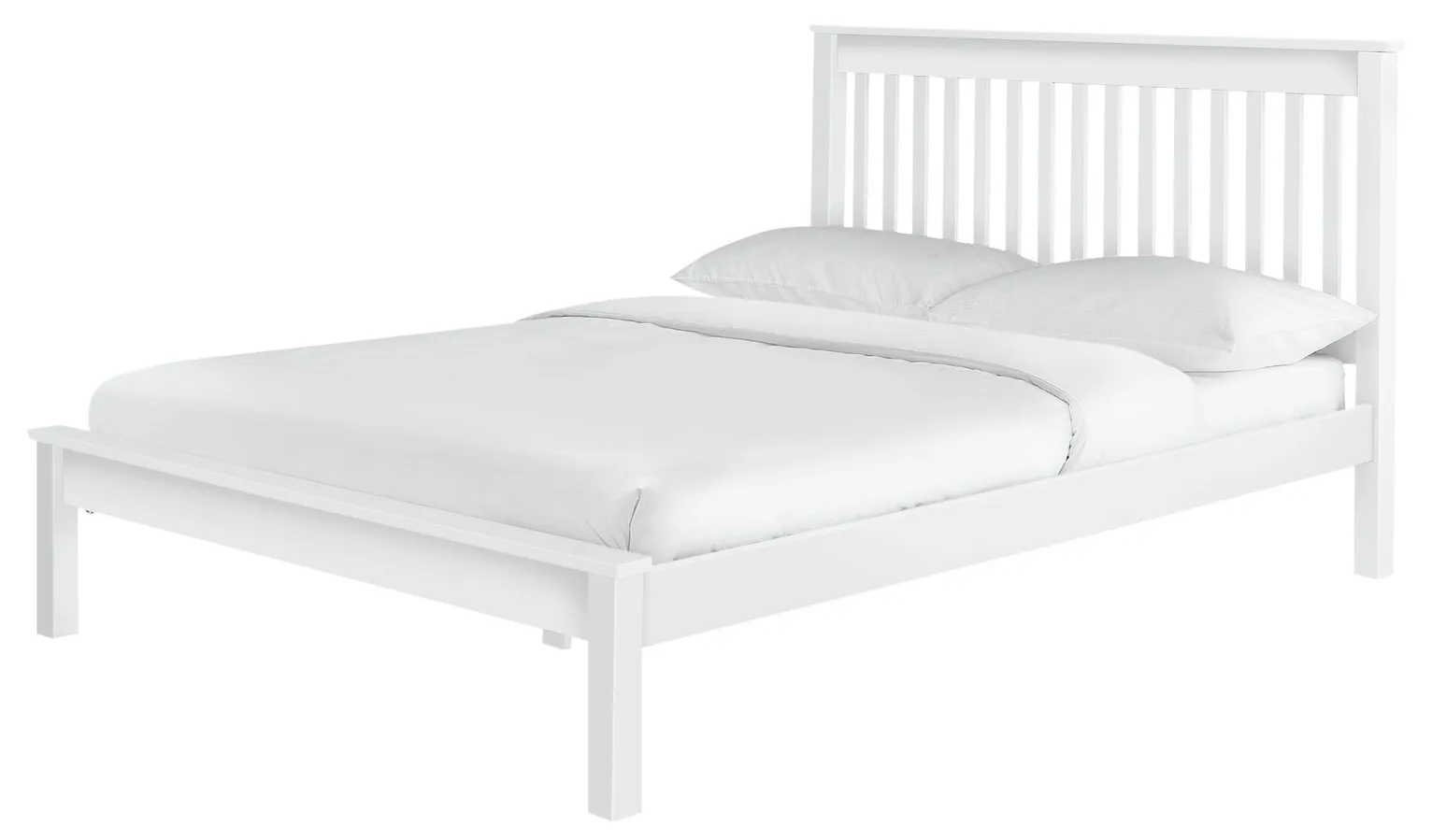Habitat Aspley Kingsize Bed Frame - White