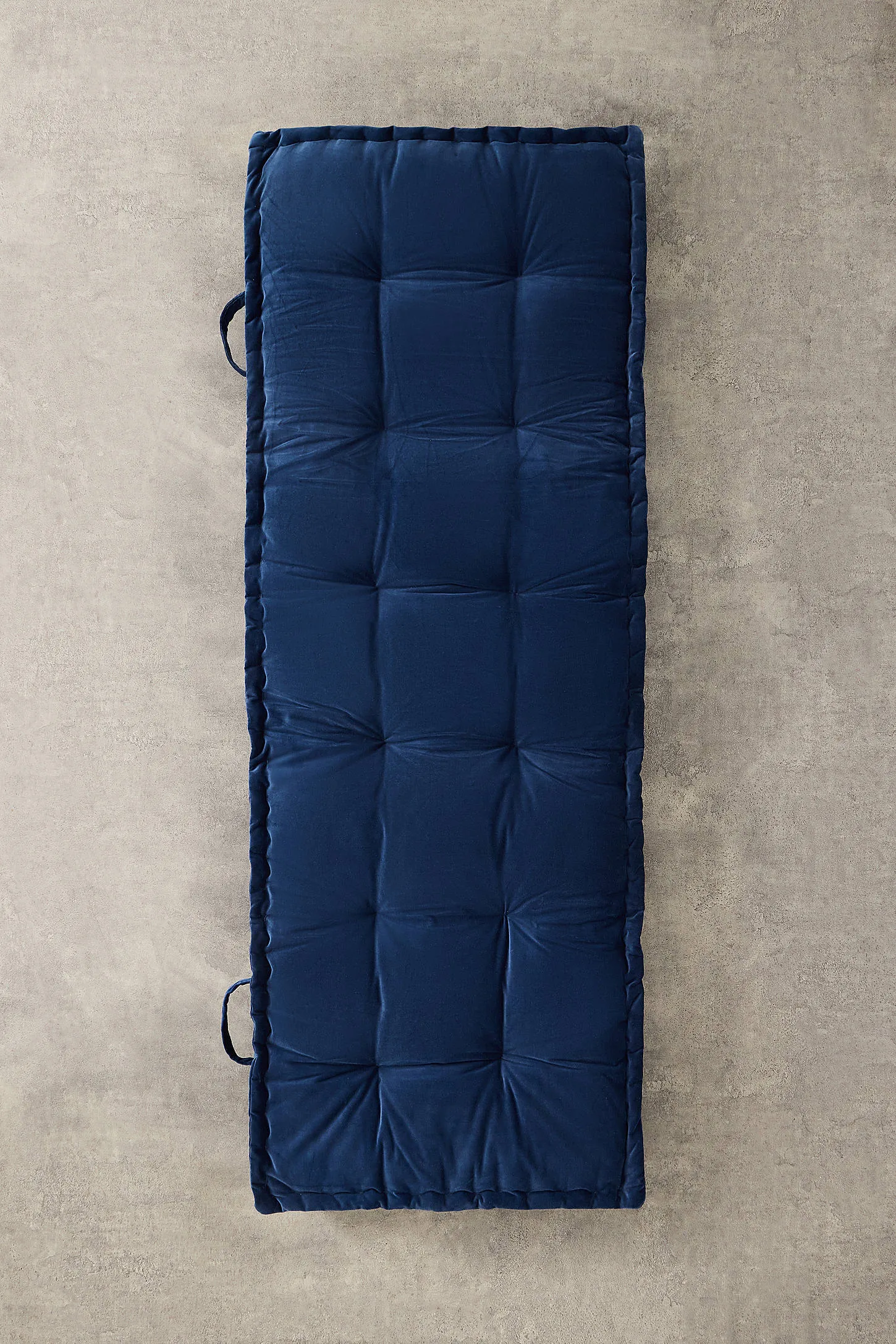 Rohini Navy Velvet Daybed Cushion - Navy