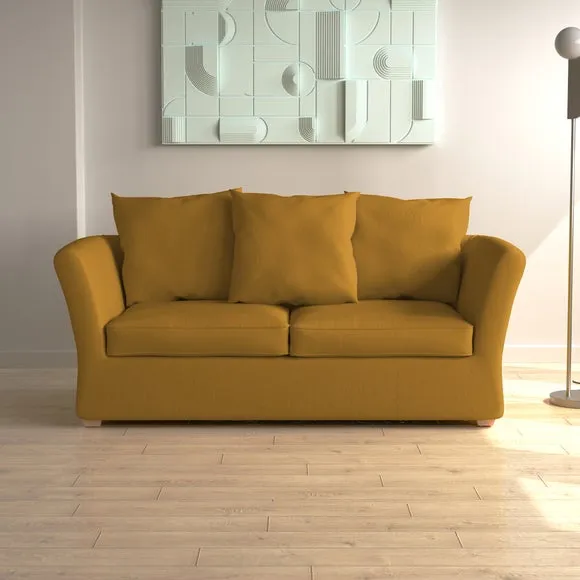 Emmett Velvet 2 Seater Double Sofa Bed 2