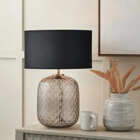 Pacific Lifestyle Camille Art Deco Harry Oval Table Lamp