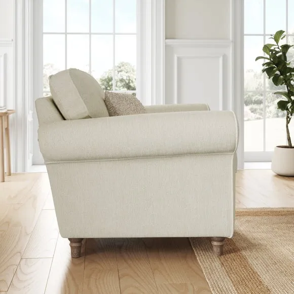 Flori Chunky Chenille Armchair 2