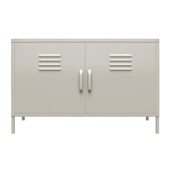 Bradford 2 Door Metal Accent Cabinet 5