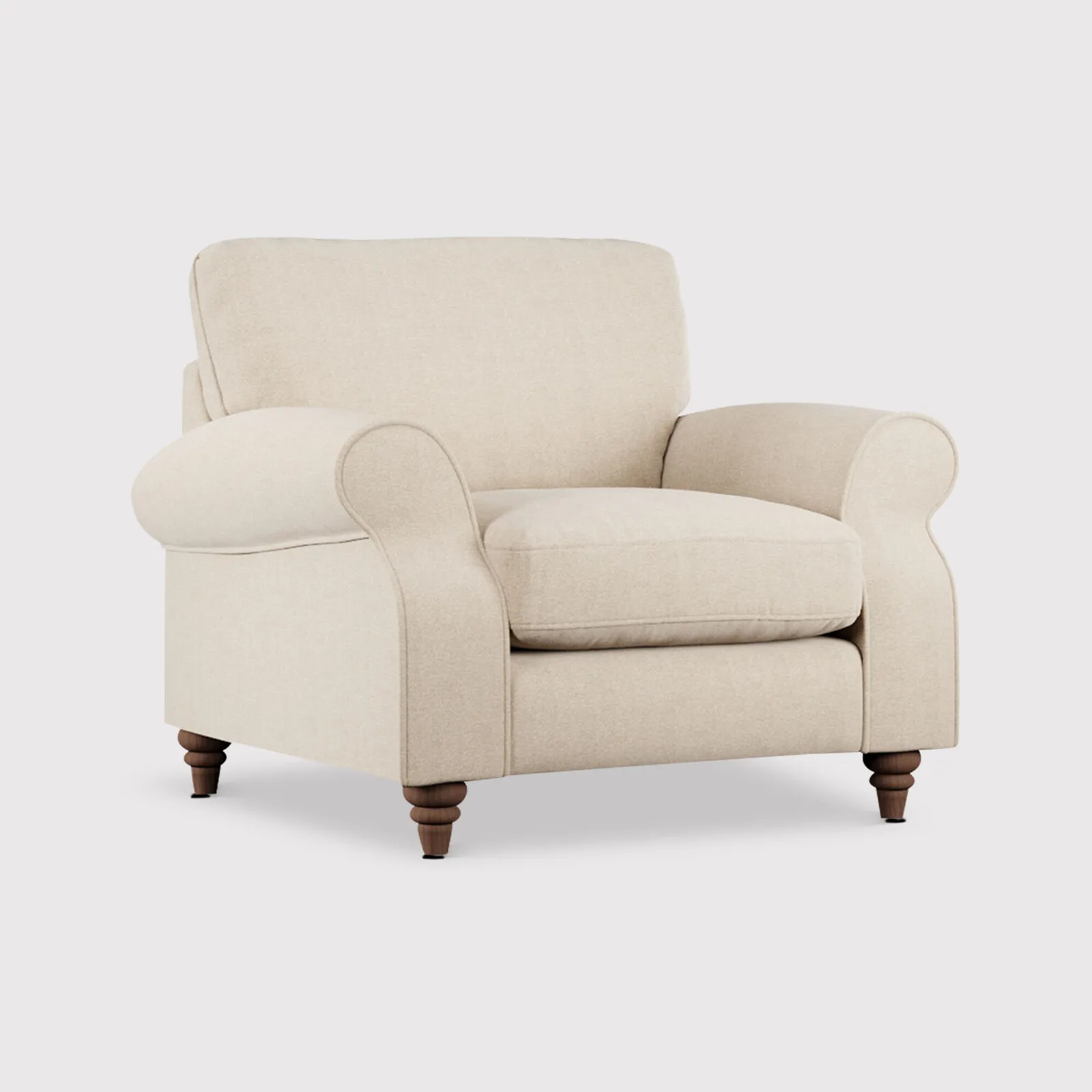 Hattie Armchair, Neutral Fabric | Barker & Stonehouse 1