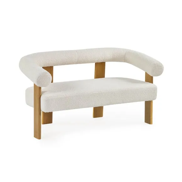 Freya Boucle 2 Seater Sofa 6