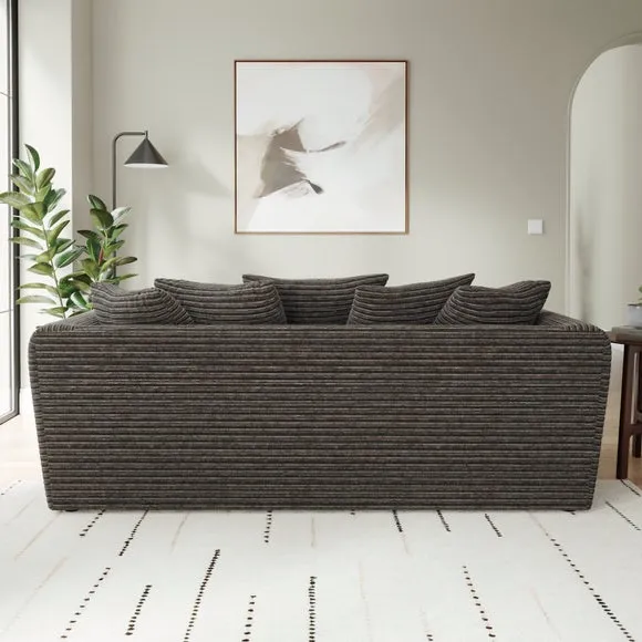 Blake Horizontal Jumbo Cord 3 Seater Sofa 3