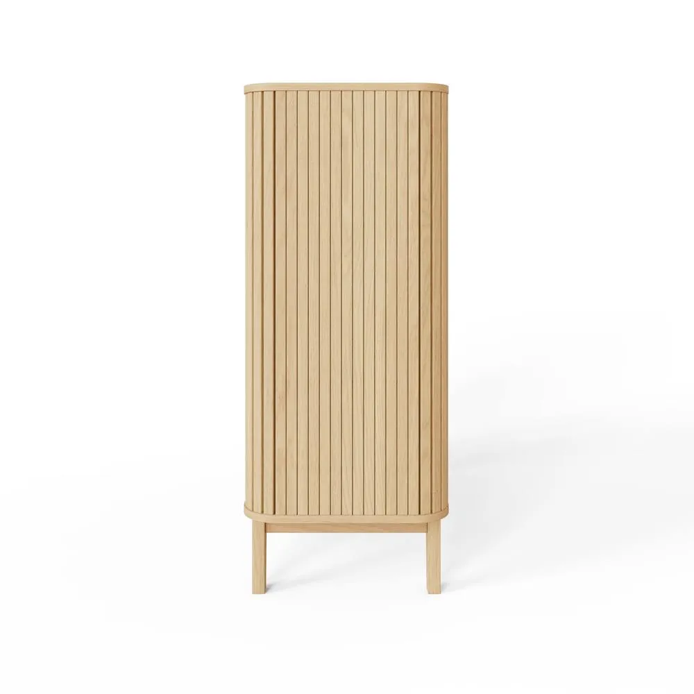 GFW Axel 4 Drawer Chest in Light Oak 5