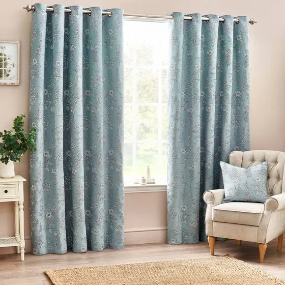 Sophia Eyelet Curtains 2