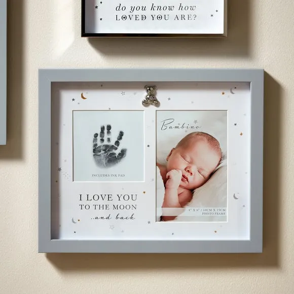 Bambino Hand Print Frame with Ink Pad 2