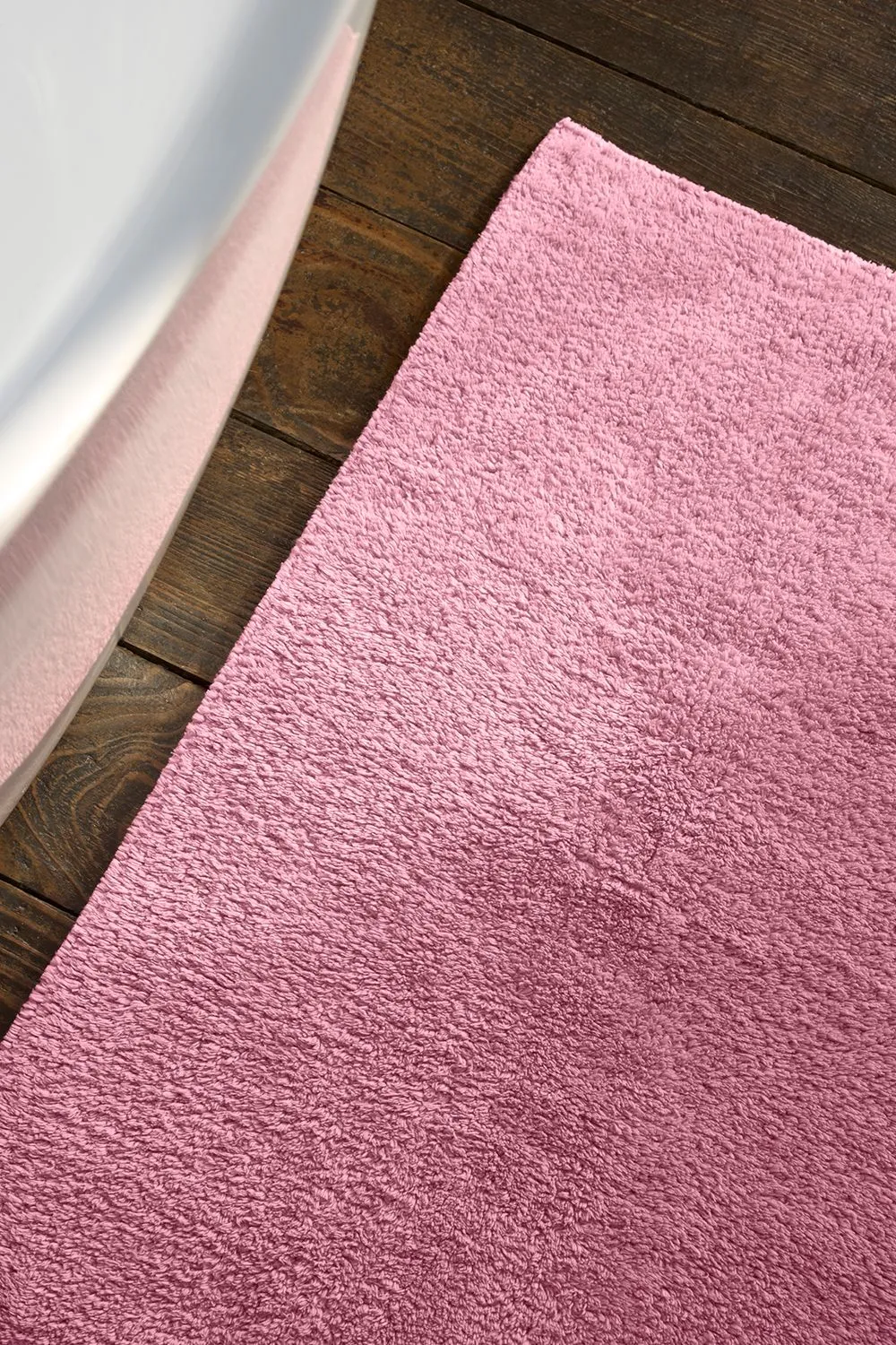 CHRISTY Reversible Hygro Luxury 100% Cotton 1800GSM Bath Rugs in Pink 2
