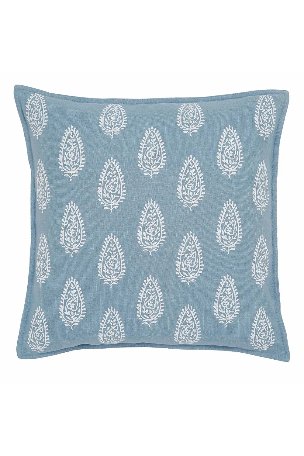 Murmur 'Ida' Cotton Cushion in Blue