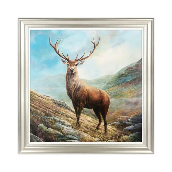 Artko Noble Stag by Chris Sharp Framed Print 3