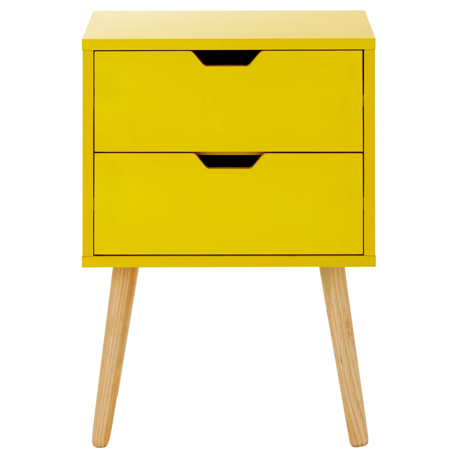 Nyborg Bedside Table Yellow