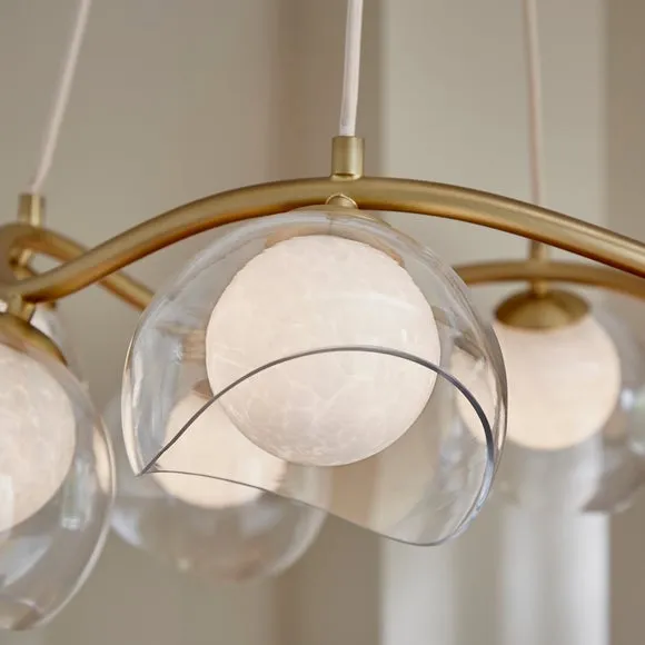 Angelina Adjustable Hoop Ceiling Light 3