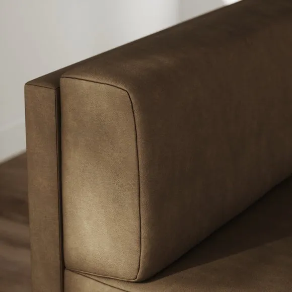 Mae Corner Dining Bench, Faux Leather 3