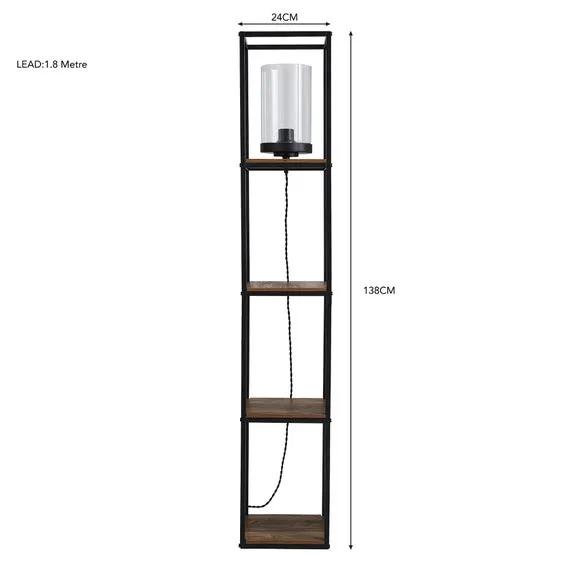 Fulton Shelved Floor Lamp 6