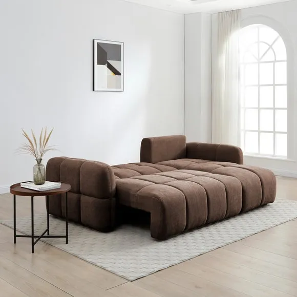 Jolie Quilted Cloud Corner Sofa Bed 3